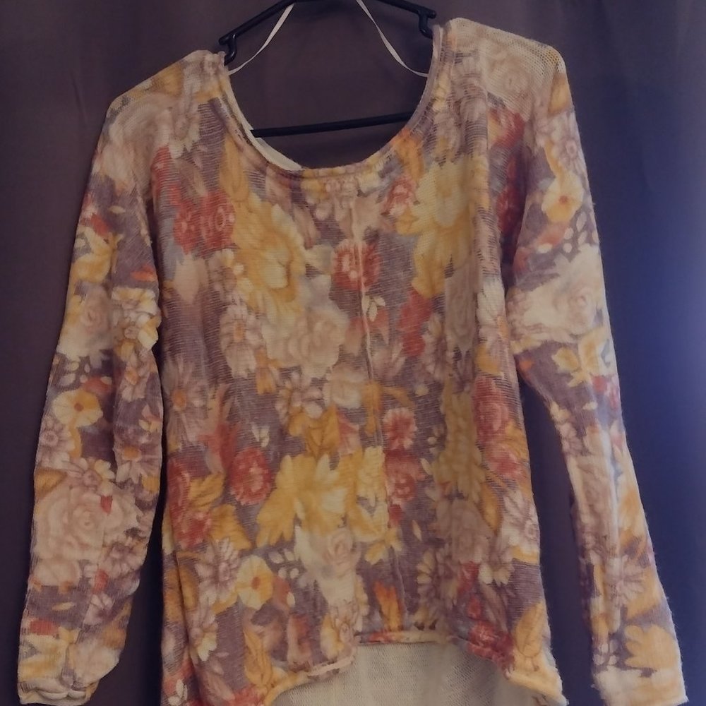 Free People Flower Sweater - Size S